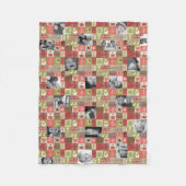 Kerstmis 20 fotocollage deken met leuke video's (Voorkant)