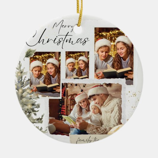 Kerstmis 20 keramisch ornament (Voorkant)