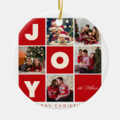 Kerstmis 21 keramisch ornament (Voorkant)