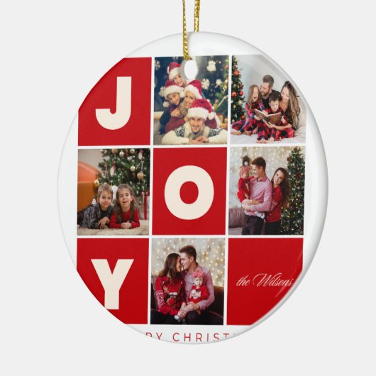 Kerstmis 21 keramisch ornament (Links)