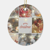 Kerstmis 22 keramisch ornament (Links)