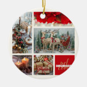 Kerstmis 23 keramisch ornament (Voorkant)