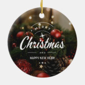 Kerstmis 23 keramisch ornament (Achterkant)