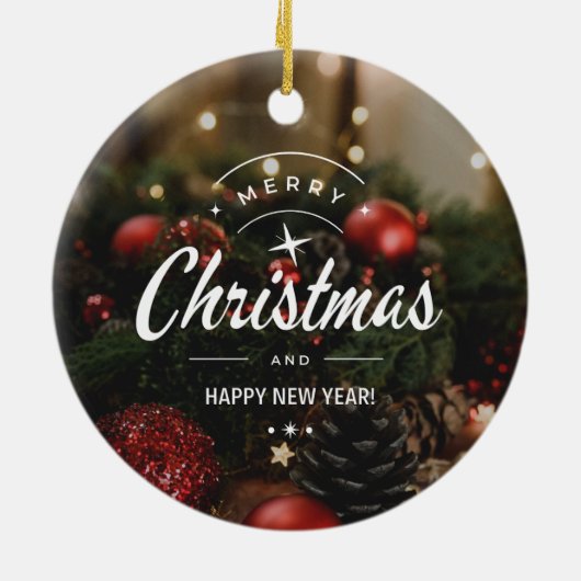 Kerstmis 23 keramisch ornament (Achterkant)