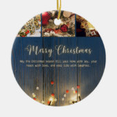 Kerstmis 24 keramisch ornament (Voorkant)