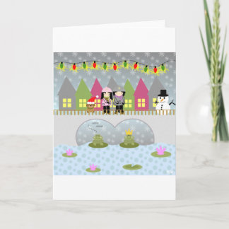 Kerstmis 2 feestdagen kaart