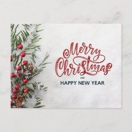 Kerstmis 2 feestdagenkaart