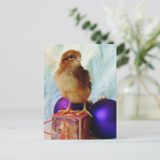 Kerstmis 2 feestdagenkaart (Staand voorkant)