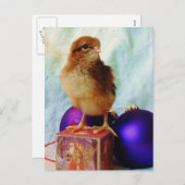 Kerstmis 2 feestdagenkaart (Voorkant / Achterkant)