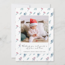 Kerstmis 2 Foto Collage, familiekaart