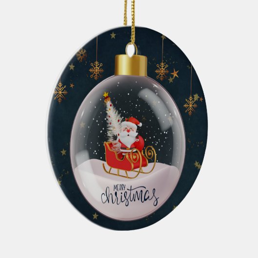 Kerstmis 2 keramisch ornament (Rechts)