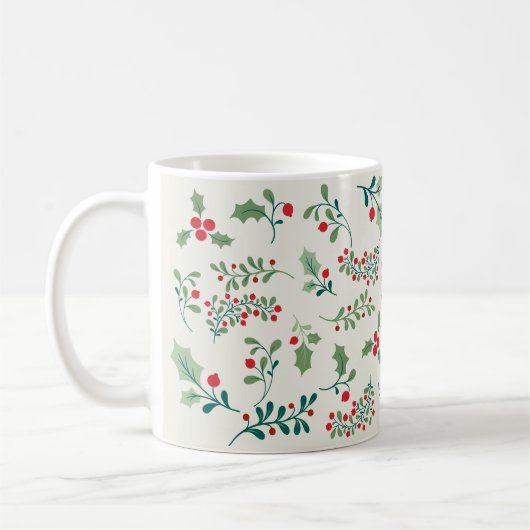 Kerstmis 2 koffiemok (Links)