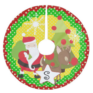 Kerstmis 2 met kerstmis en rendieren kerstboom rok