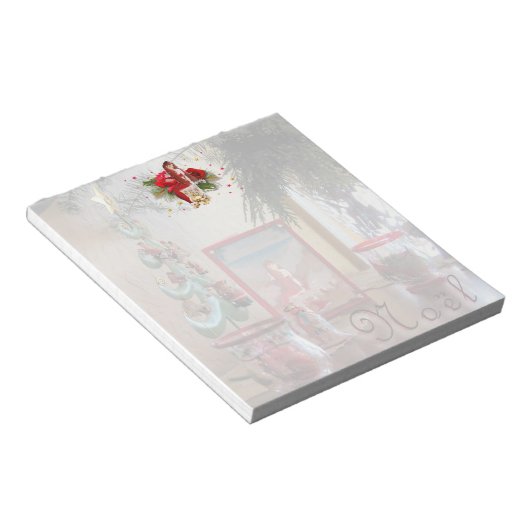 Kerstmis 2 notitieblok (Schuin)