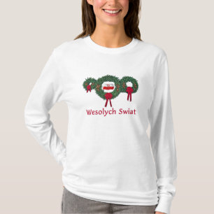 Kerstmis 2 Polen T-shirt