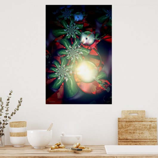 Kerstmis (#2) poster (Keuken)