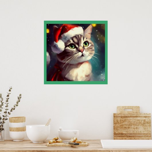 Kerstmis 2 poster (Keuken)
