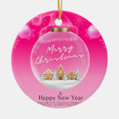 Kerstmis 39 keramisch ornament (Voorkant)