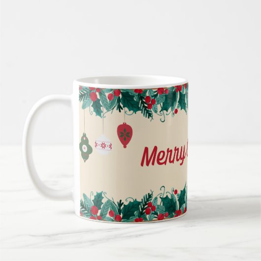 Kerstmis 3 koffiemok (Links)