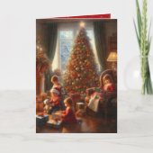 Kerstmis 4 kaart (Voorkant)
