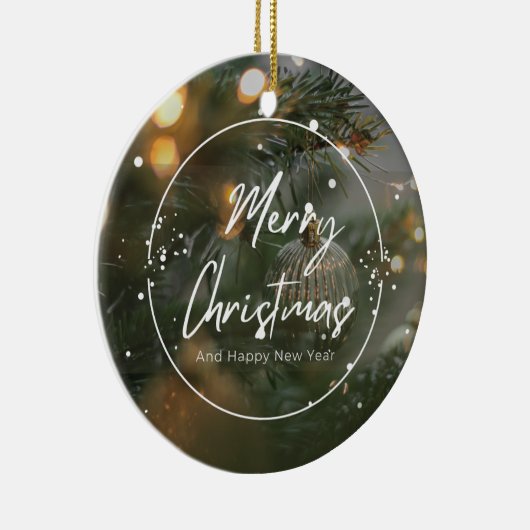 Kerstmis 4 keramisch ornament (Rechts)