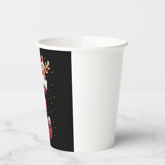 Kerstmis (4) papieren bekers (Links)