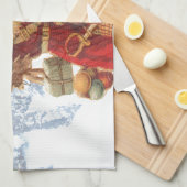 Kerstmis 4 Saint Nicholas Theedoek (Quarter Fold)