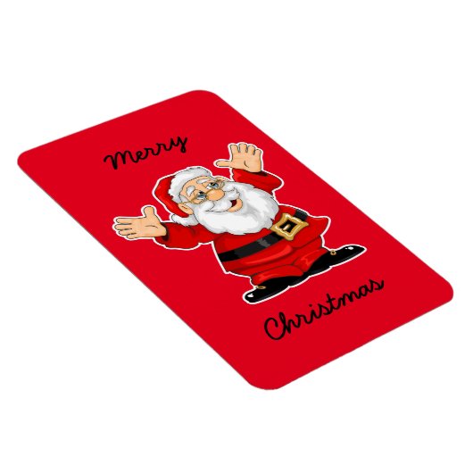 Kerstmis 4 "x6"Fotomagneet/Kerstman Magneet (Rechterzijde)