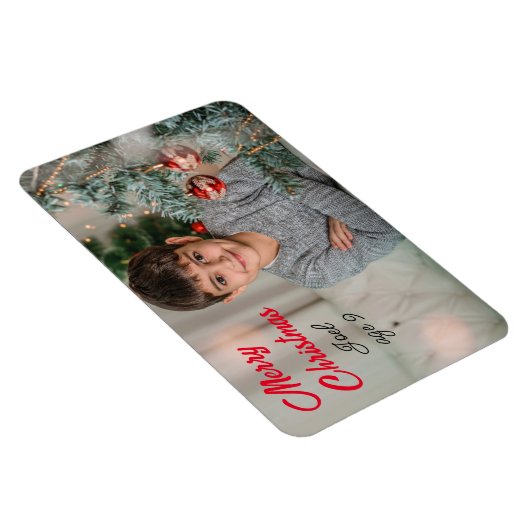 Kerstmis - 4 x 6 op maat gemaakte foto-spoeling magneet (Rechterzijde)