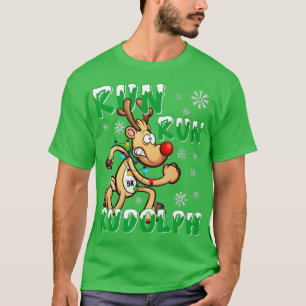 Kerstmis, 5.000 uur met Rudolph Holiday Team T-shirt