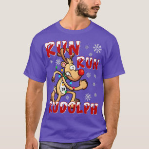 Kerstmis, 5.000 uur met Rudolph Holiday Team T-shirt