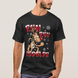 Kerstmis, 5.000 uur met Rudolph Holiday Team T-shirt