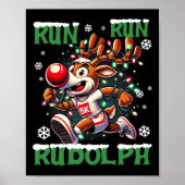 Kerstmis, 5.000 uur, Rudolph Holiday Team runnen Poster (Voorkant)