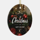 Kerstmis 5 keramisch ornament (Rechts)