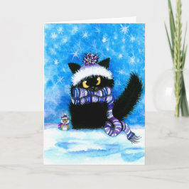 Kerstmis, 5 x 7 inch gevouwen Wenskaart Kaart