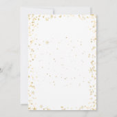 Kerstmis 60 partij Baubles pijnboom uitnodiging (Achterkant)