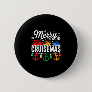 Kerstmis 67 Grappige Kerstmis Zes Zeven Lelijke Tr Ronde Button 5,7 Cm