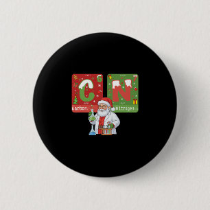 Kerstmis 67 Meme Wetenschap Chemie Humor Periodiek Ronde Button 5,7 Cm