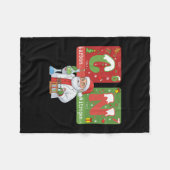 Kerstmis 67 Meme Wetenschap Scheikunde Humor Perio Fleece Deken (Voorkant (Horizontaal))