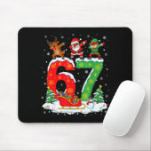 Kerstmis 67 Six Seven Meme Gen Alpha Rendier San Muismat (Met muis)