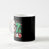 Kerstmis 67 Squad Grappige Candy Cane Lichtjes Vak Koffiemok (Voorkant links)