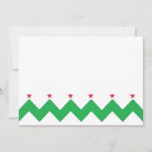 Kerstmis, 7 x 5 inch bedankt, 2 zijdes/vlak kaart (Voorkant)