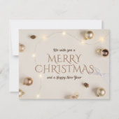 Kerstmis 8 feestdagenkaart (Voorkant)