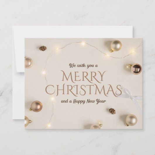 Kerstmis 8 feestdagenkaart (Voorkant)