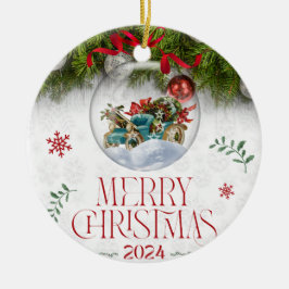 Kerstmis 8 keramisch ornament