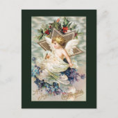 Kerstmis a Joyous Christmastide Feestdagenkaart (Voorkant)