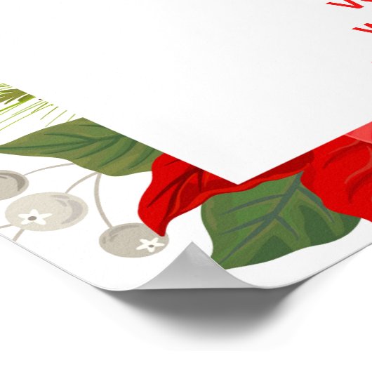 Kerstmis a-z poster (Hoek)