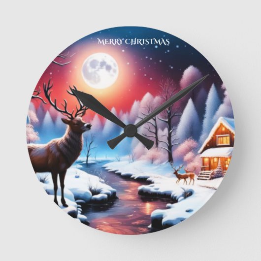 Kerstmis aan de Kreek Ronde Klok (Voorkant)