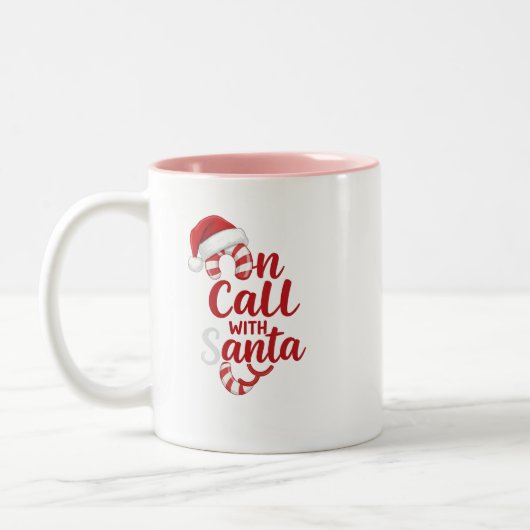 Kerstmis aan het werk? Deze mok snapt het! "Op opr (Links)