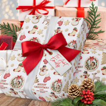 Kerstmis Aangepaste Foto & Van Naam Koekje